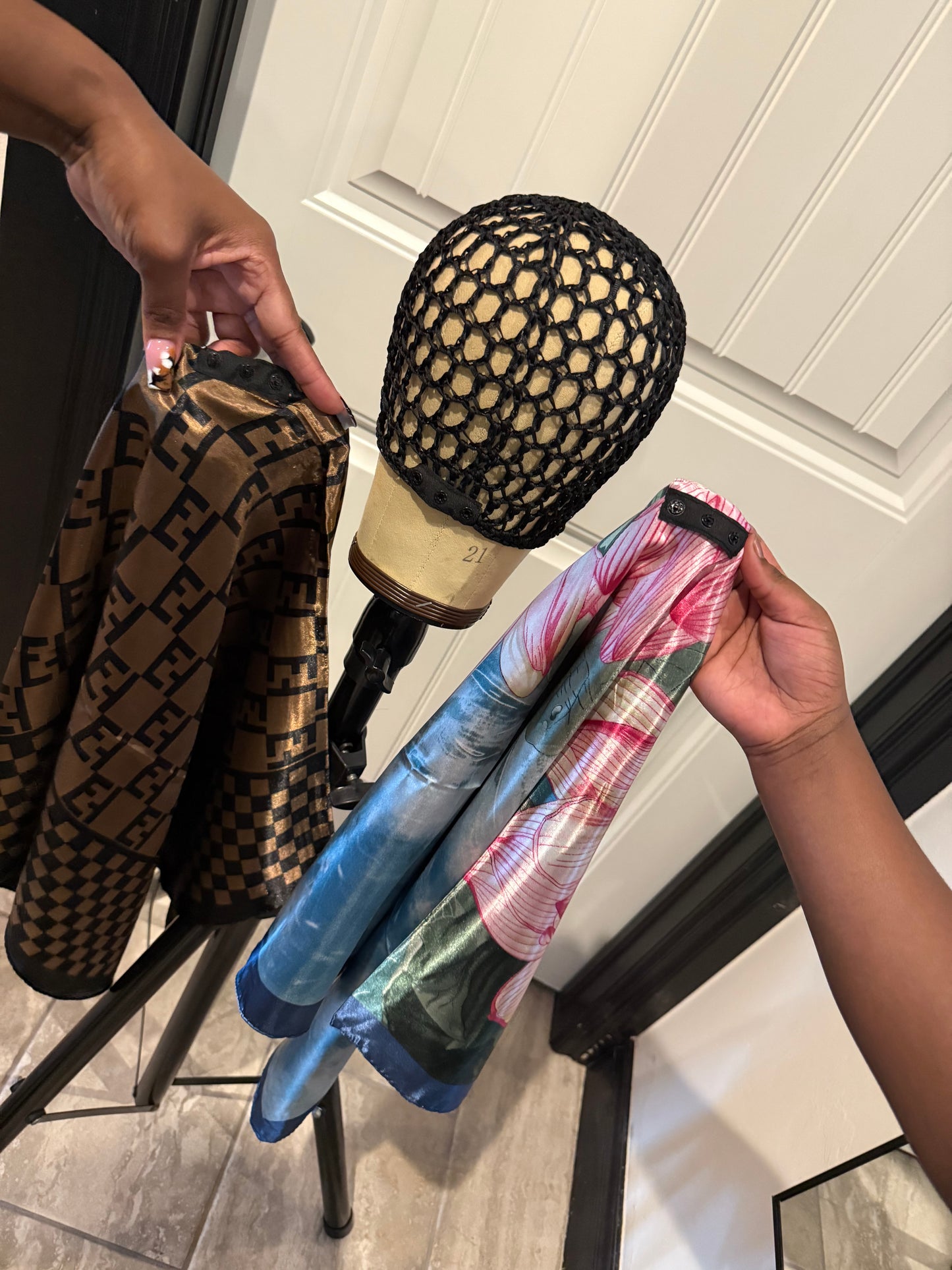 Detachable 2n1 Wrap Cap